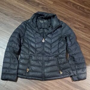 Michael Kors Black Packable Down Puffer Jacket for Women
